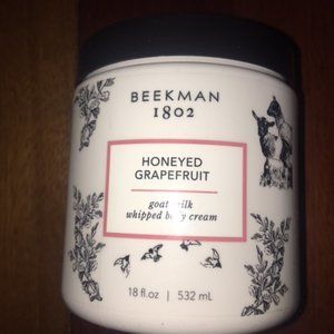 Beekman 1802 whipped body cream 18 oz honeyed grap